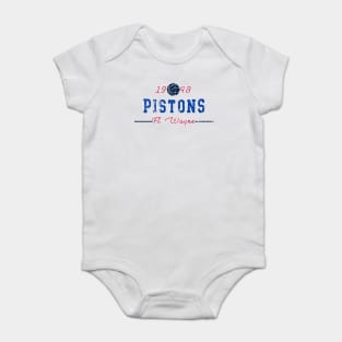 Ft. Wayne Pistons Baby Bodysuit